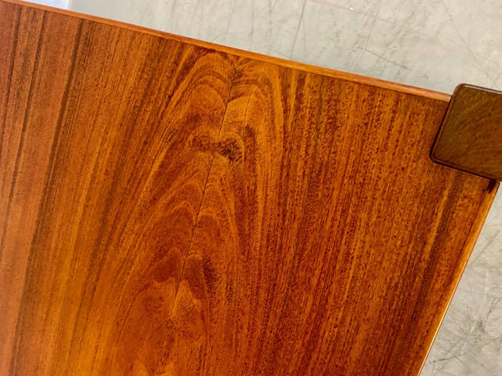 Vintage retro Danish mid-century rosewood desk by Christian Linneberg 1960s