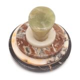 Pair of vintage marble candy boxes