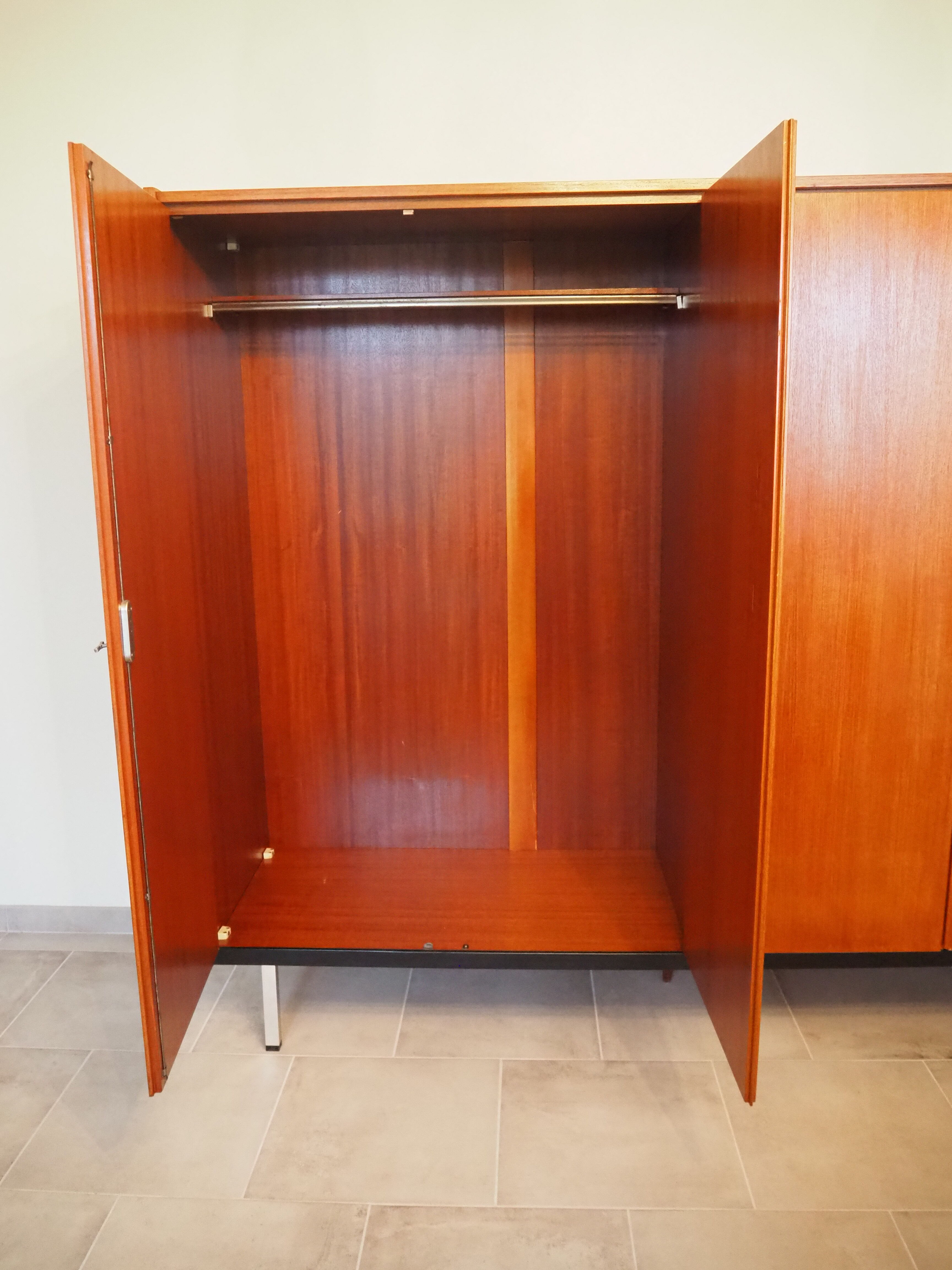 Scandinavian style wardrobe from the 1960