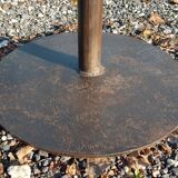 Bar stool design cast iron and wood