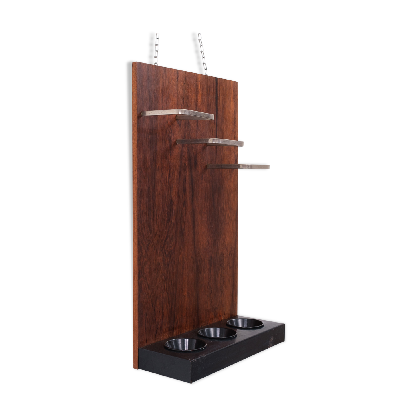 Mahogany Hanging Umbrella Stand, 1960s