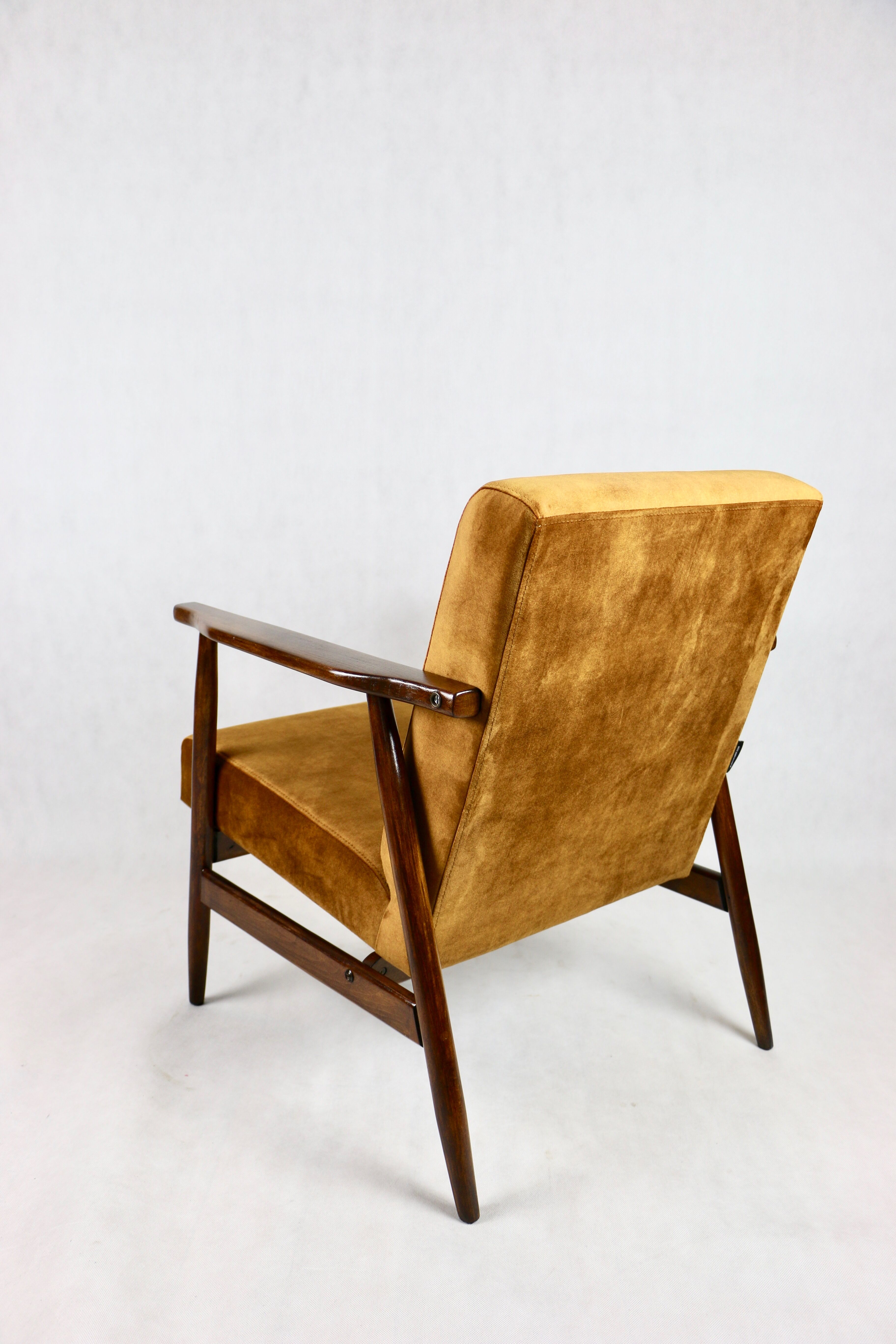 Vintage easy chair in brown chameleon, 1970s