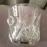Crystal champagne bucket from st louis modele chantilly