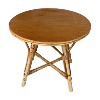 Rattan coffee table