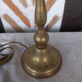 Solid brass lamp base
