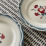 8 flat plates digoin sarreguemines