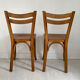 Paire de chaises bistrot Baumann