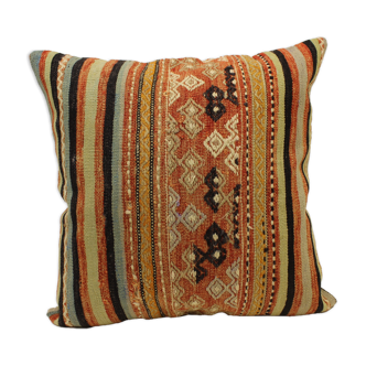 60x60 cm kilim cushion,vintage cushion cover