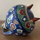 Ceramic vase, eco. Ganneron early 20th century signed Daudon Ottoman (cf. Th. De