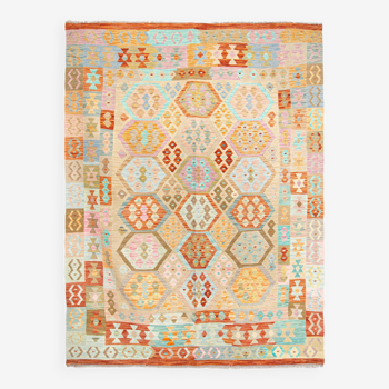 Pashtun Afghan kilim 233 x 187 cm