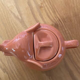 Vintage Lipton Elephant Teapot terracotta