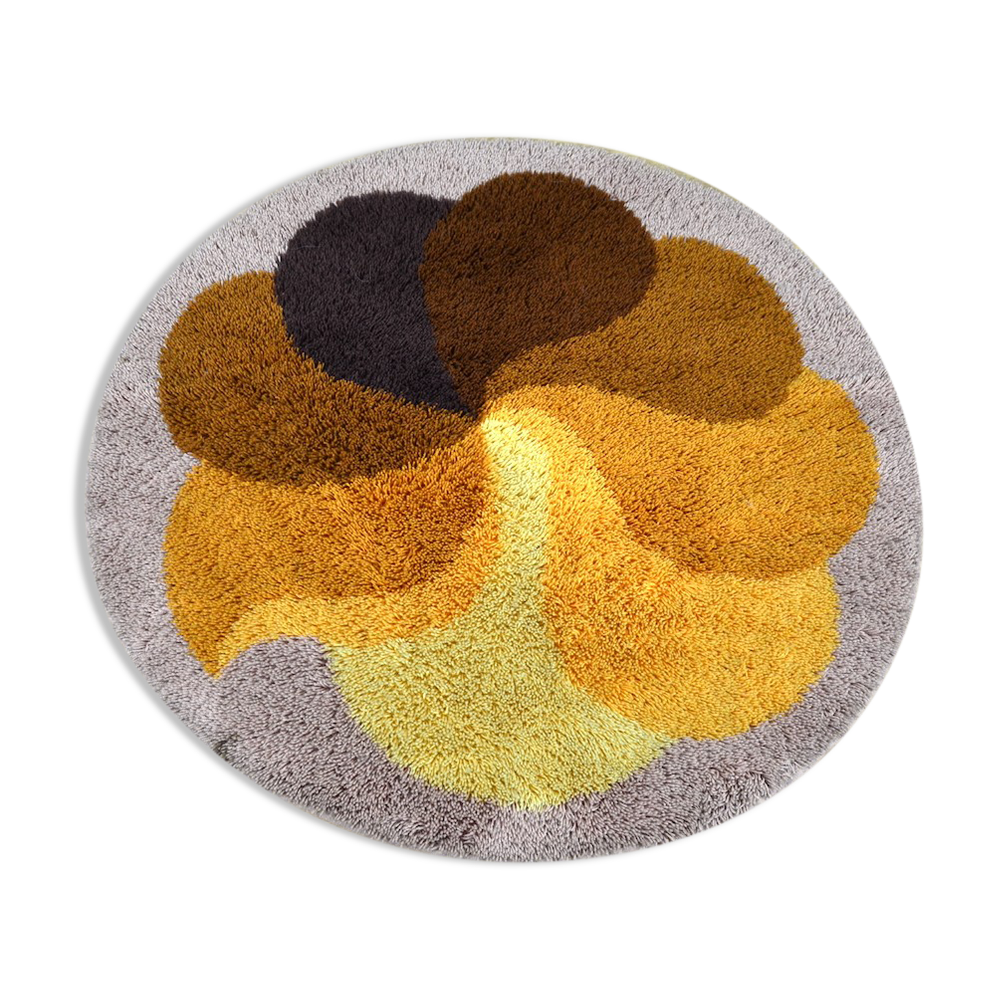 Round carpet desso 1970 holland