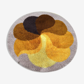 Round carpet desso 1970 holland