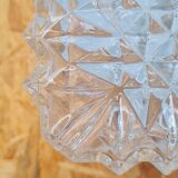 Chiseled glass ceiling lamp