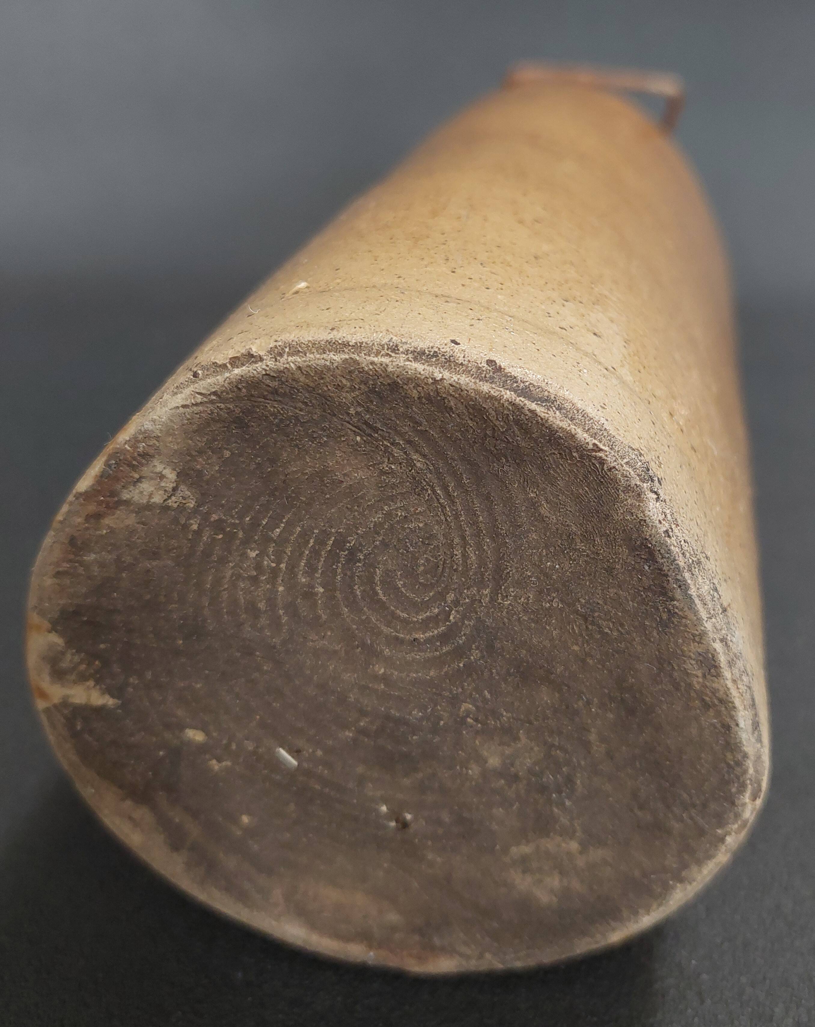 Old stoneware bottle