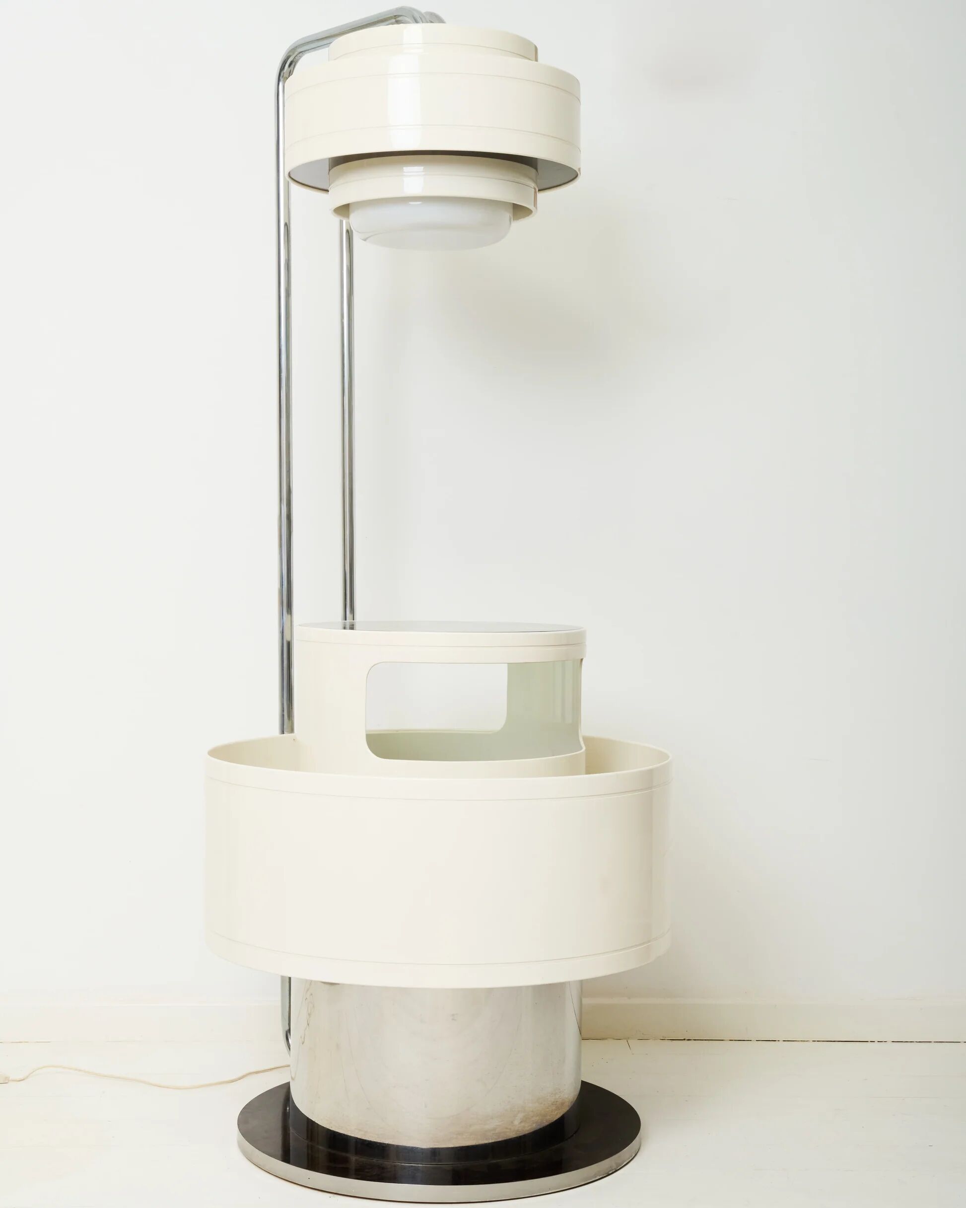 Floor lamp in the style of Joe Colombo, Italy, 1970s.