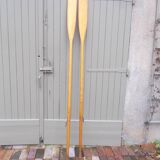 Pair of vintage oars