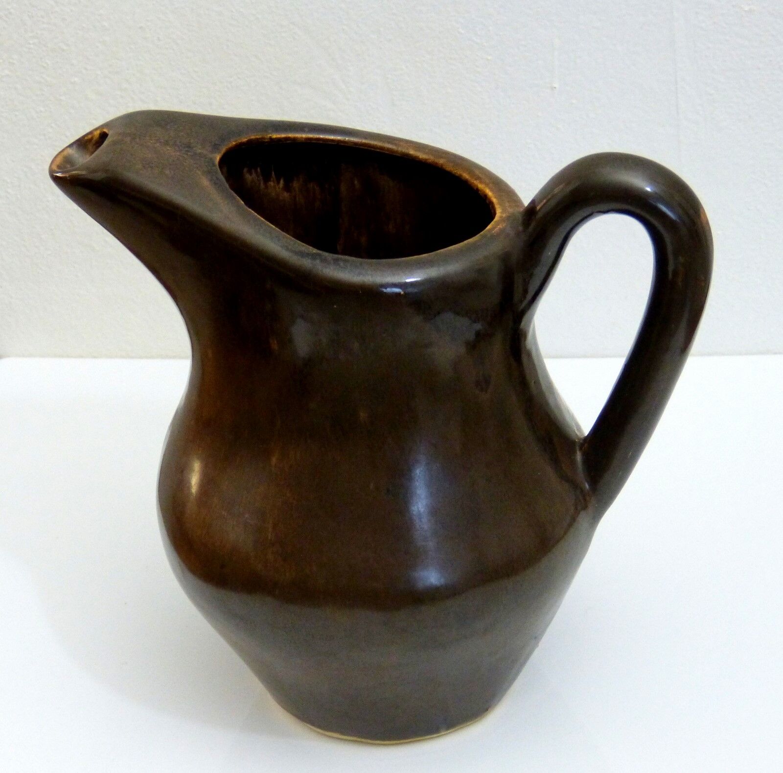 Very nice old pitcher/carafe Brown ceramic