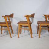 Danish Design Chairs 49B by ERIK KIRKEGAARD Oak 1960s