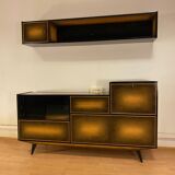 Commode avec bar et étagère, Kalwaryjska années 1960