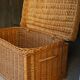 Large wicker trunk