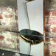 Vintage art deco style dressing table in mirror and wood 50'S