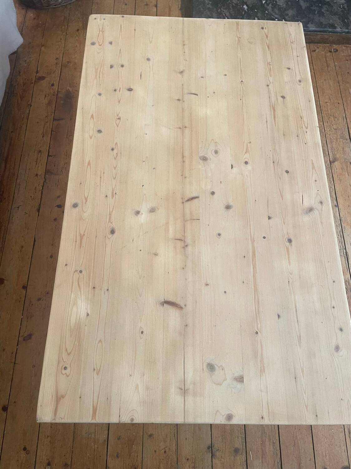 Wooden coffee table