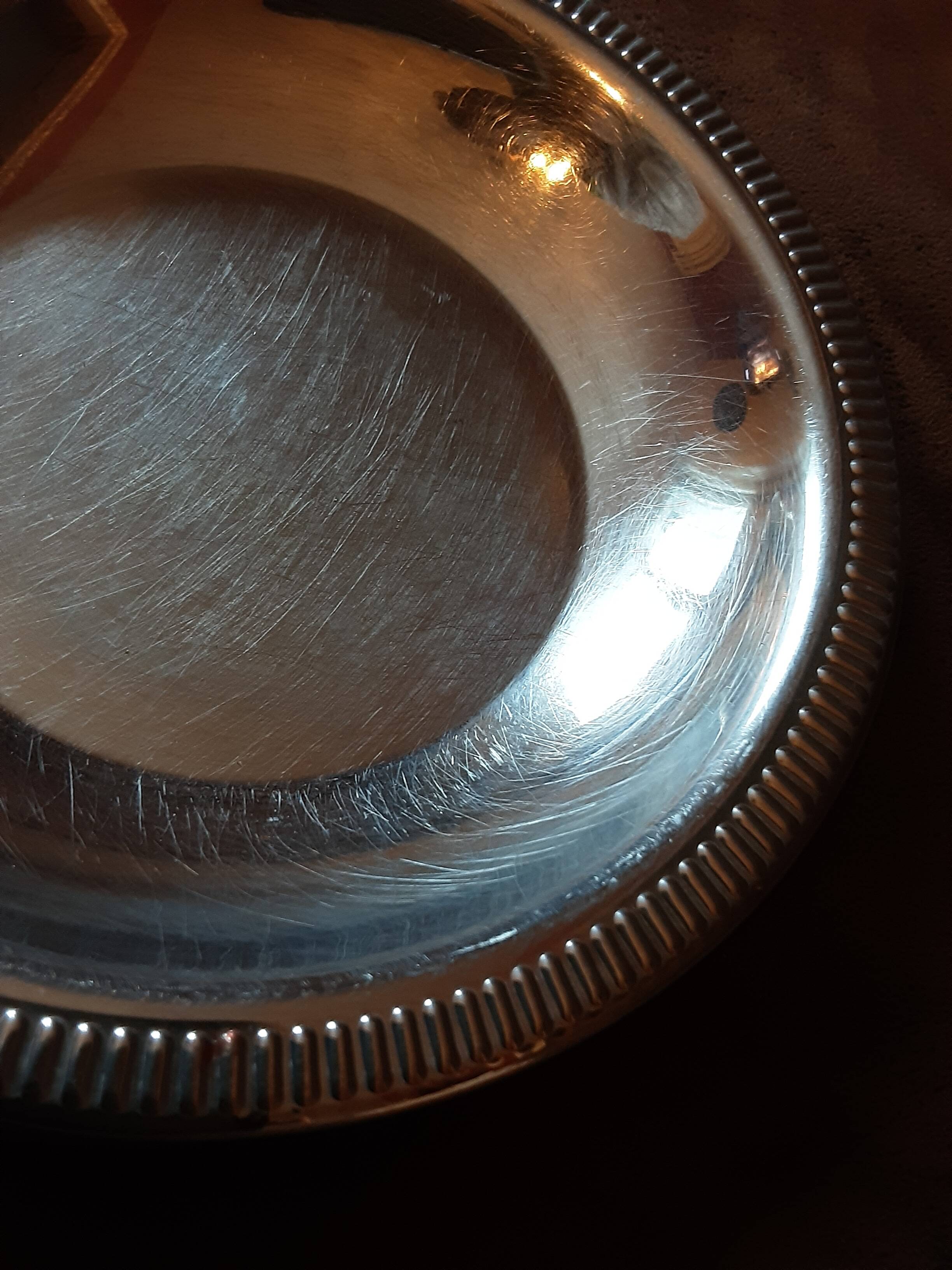 Vintage metal bowl by Jean Couzon