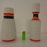 Space Age Op Art Vases from Royal KPM, 1960s, Set of 2