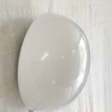 Opaline globe ceiling light 20 cm - 1960s