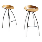 Lyra bar stools - Pair, by Sigurdur Thorsteinsson for Magis, Italy 1990s