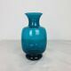 Scandinavian blue glass vase, Sweden 1960s