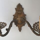 Old wall bronze