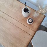 Country style oak farmhouse desk / table