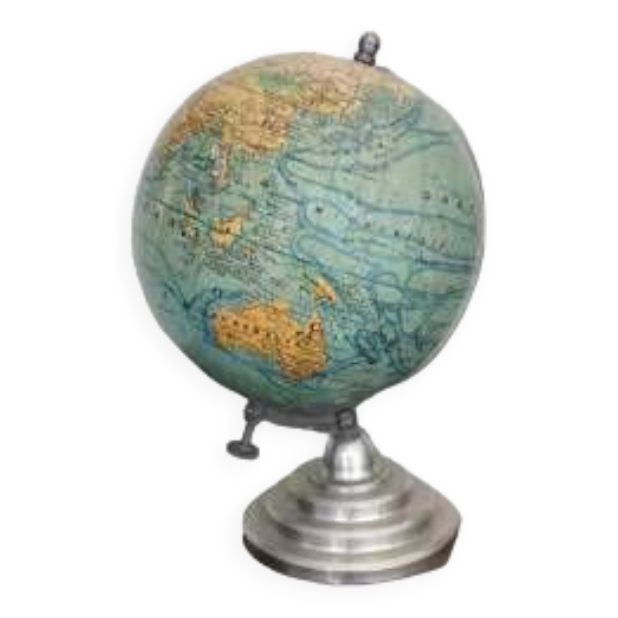 Globe terrestre 'Girard Barrère et Thomas' - Années 50