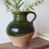 Green Glazed Vase