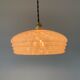 Pink Clichy glass pendant lamp