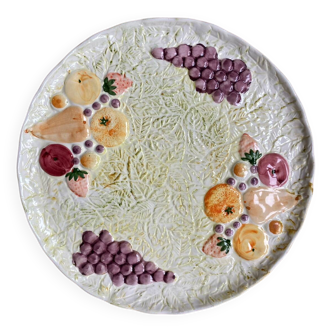 Pie dish - Barbotine fruit cake