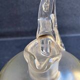 Non-selfish night service - art nouveau - hand-decorated satin blown crystal