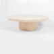 Table basse en travertin