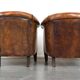 Set of 2 stylish yet beautiful and comfortable sheepskin club armchairs