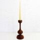 Bougeoir scandinave en teck