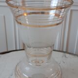 Granite vase gilded bordered years 50-60