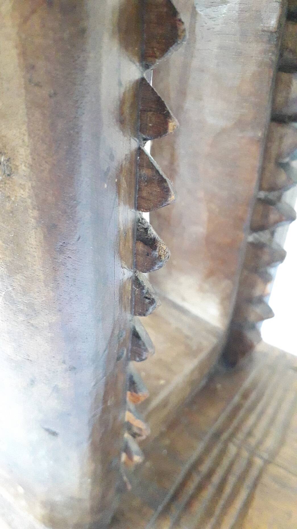 African wooden stool