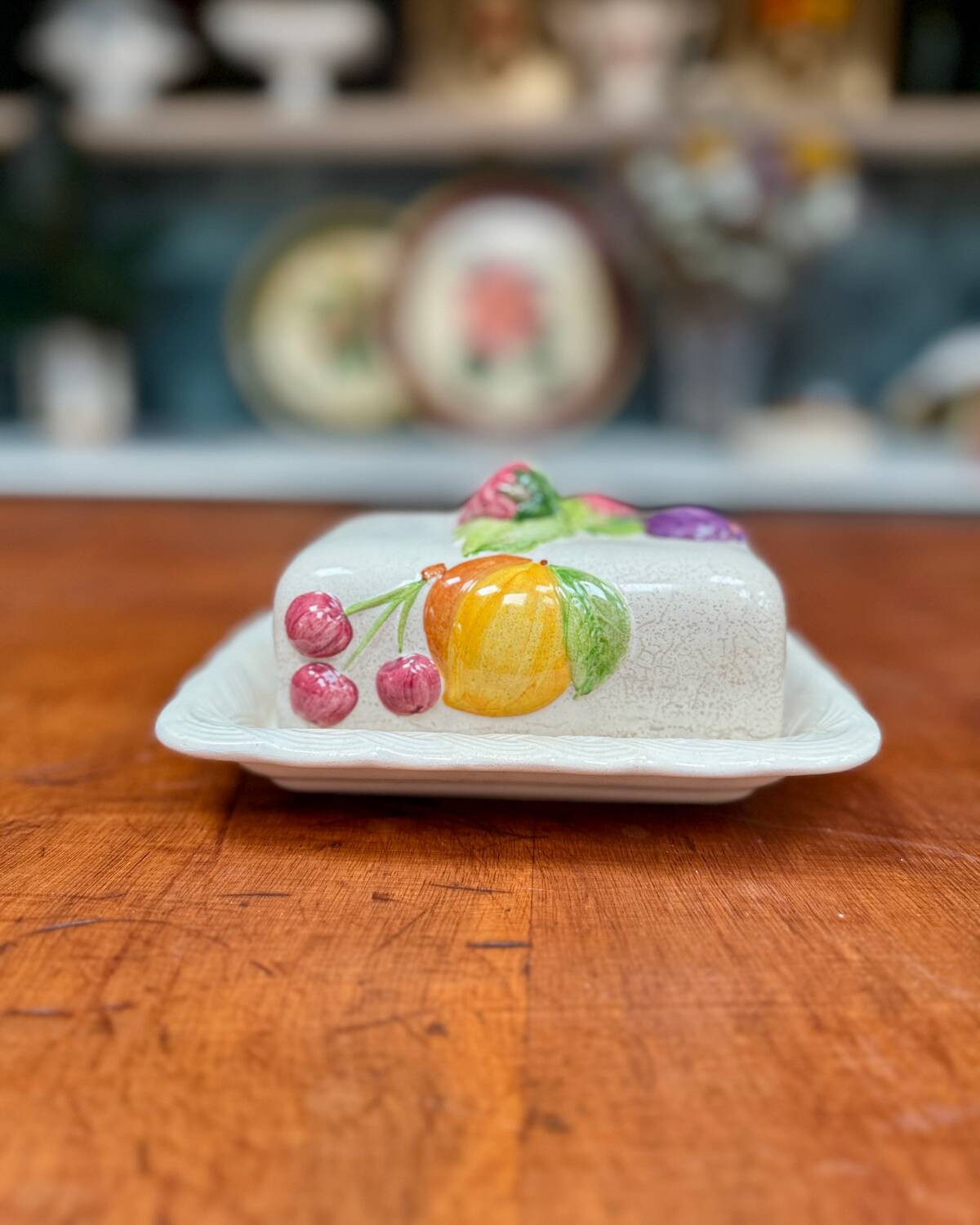 FG Butter Dish in Slush