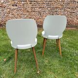 Pair of vintage Baumann bistro chairs 1960
