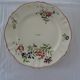 Large dish Sarreguemines 513112 faience old flowers STRASBOURG