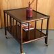 Table basse desserte roulante