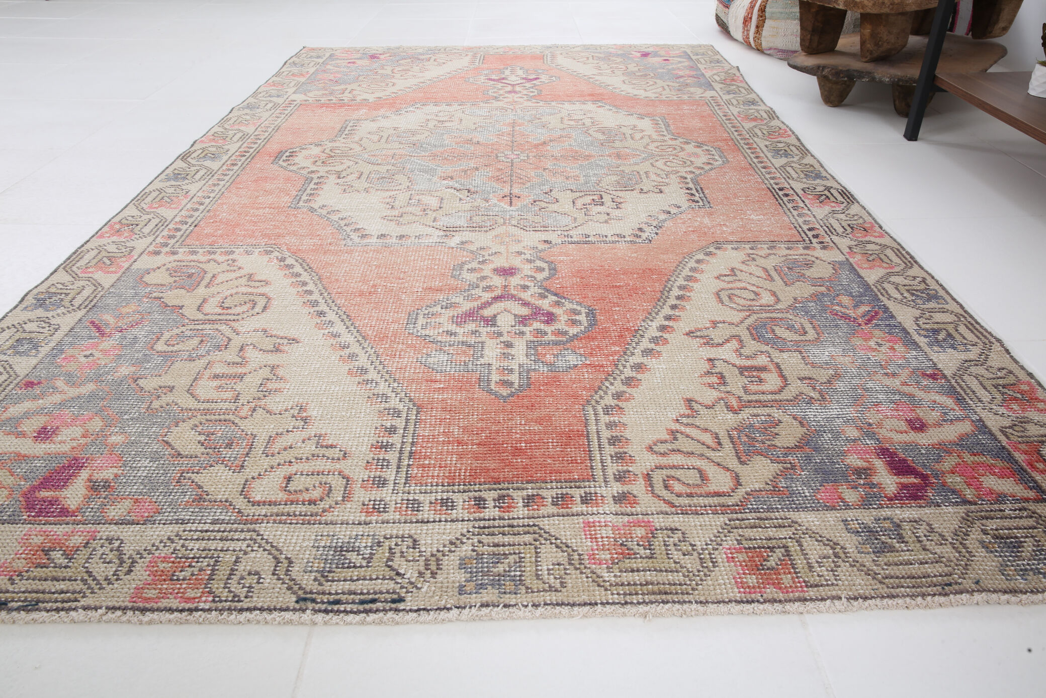 4x7 Scandinavian Vintage Rug