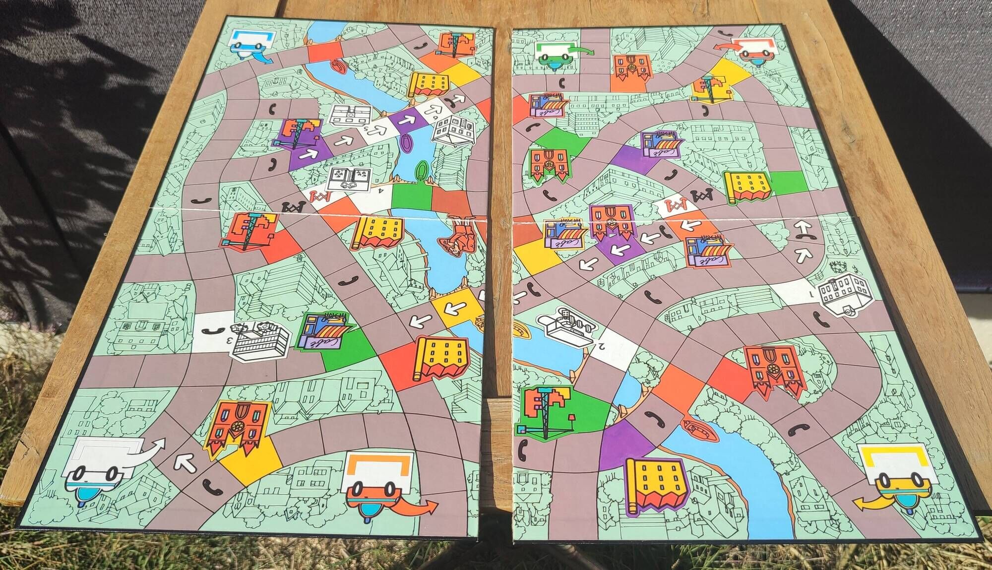 Vintage board game Allo Police? Nathan 1988 Complete